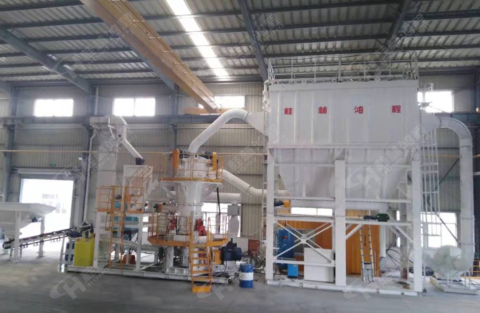 粉煤灰超細(xì)粉生產(chǎn)線 HLMX600粉煤灰超細(xì)粉生產(chǎn)線